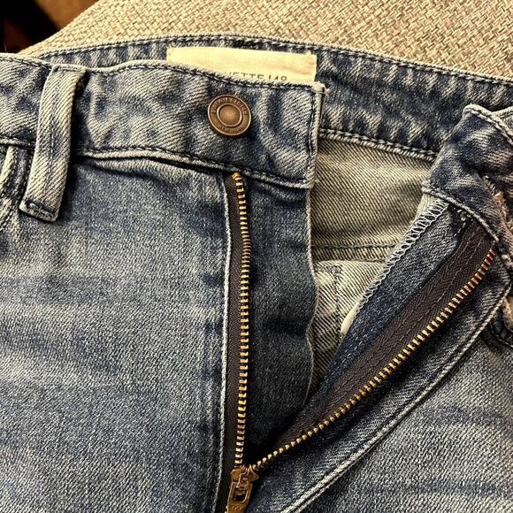 Lafayette 148 Wyckoff High Rise Wide Leg Jeans Size 29 Stretch Denim EUC - Picture 11 of 12